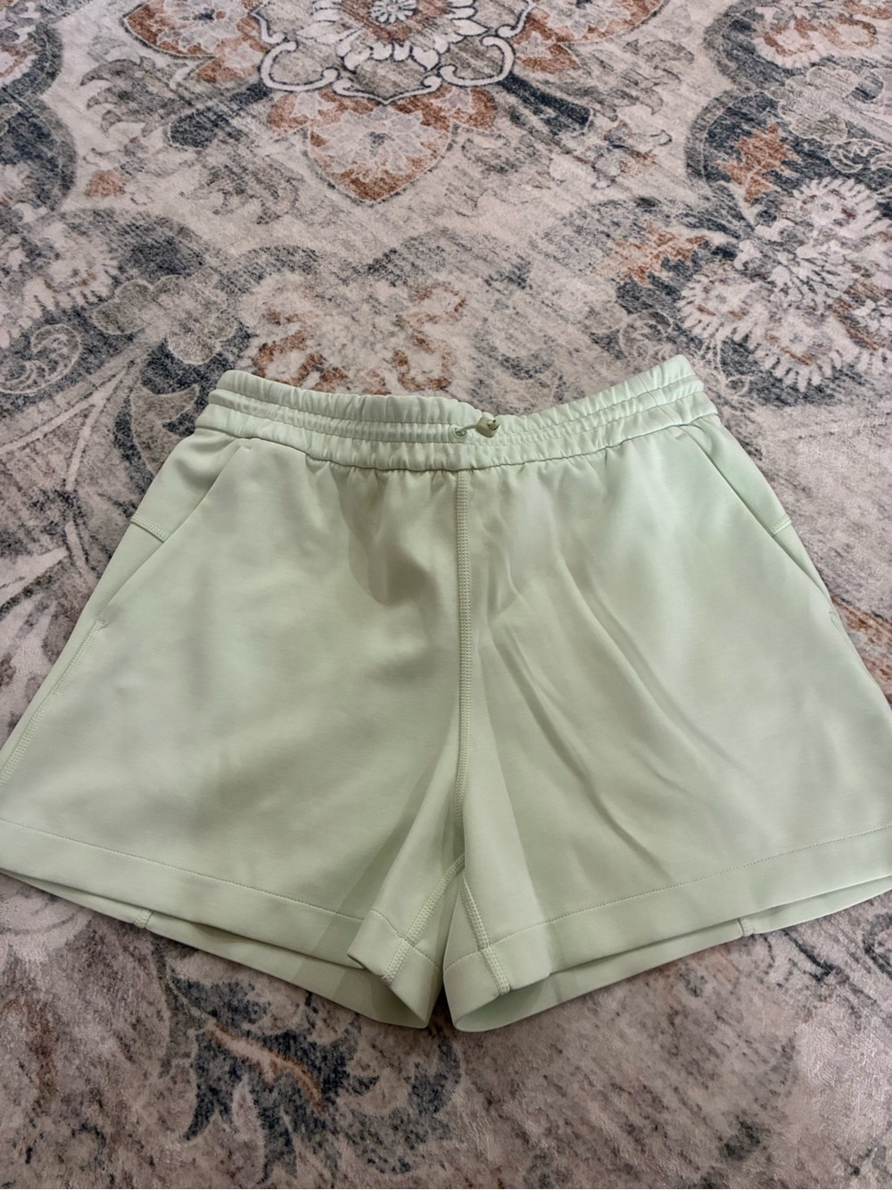 lululemon athletica Light Mint Green Athletic Shorts for Women